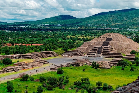 Teotihuacan Tour + transport + bazylika + Tlatelolco + jaskinia
