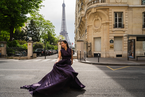 Paris: Sessão de fotos particular com fotógrafo profissionalSessão de 45 minutos