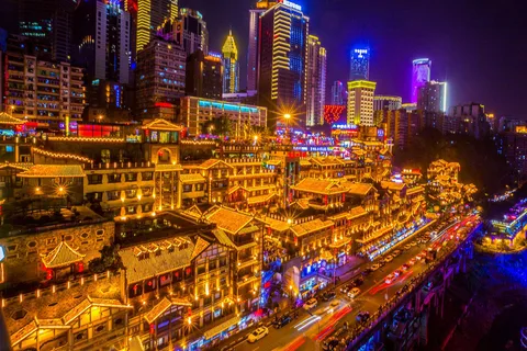 Chongqing: 1-daagse Essentiële Stadstour (geen auto, tour met vergunning)