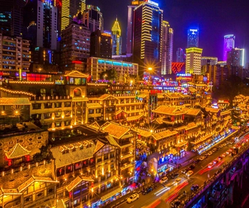 Chongqing: Tour della città di 1 giorno (senza auto, con licenza)