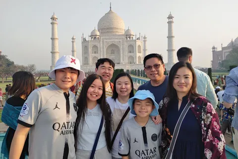 Agra: Visita guiada ao Taj Mahal, Forte de Agra e Fatehpur Sikri