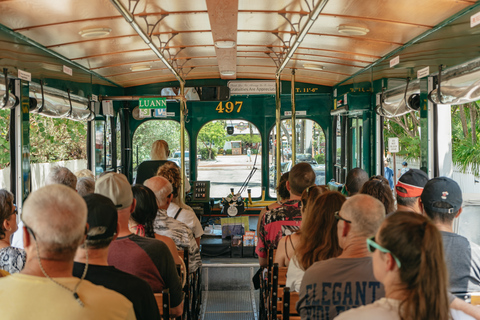 Key West: Excursão de 12 paradas no Old Town Trolley Hop-On Hop-OffBilhete de bonde de um dia para a cidade velha