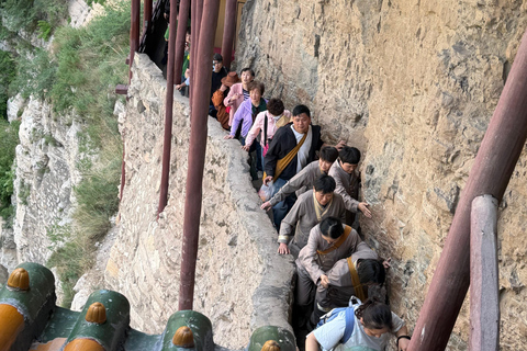 Datong: Hanging Temple Entry + Climbing Ticket with Transfer Hanging Temple VIP Climbing Ticket with Skip-the-Line Access