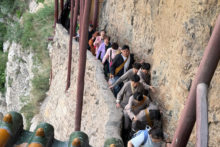 Datong: Hanging Temple Entry + Climbing Ticket with Transfer Hanging Temple VIP Climbing Ticket with Skip-the-Line Access