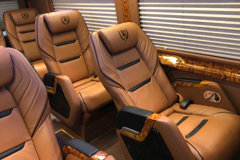 Hanoi : Transfert en bus limousine de luxe à Mai ChauBus limousine de Hanoi à Mai Chau