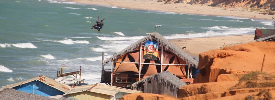 Canoa Quebrada : vol en parapente biplace