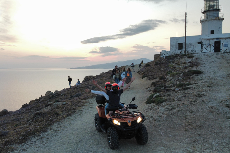 Self guided tour on atv/quad and explore mykonos,on wheels
