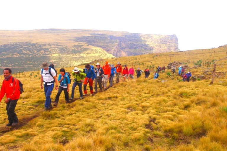 6 Dagen Klimmen naar de hoogste top van Ethiopië Mt.RasdejenTrek 4 dagen naar Mt.Rasdejen de hoogste top van Ethiopië
