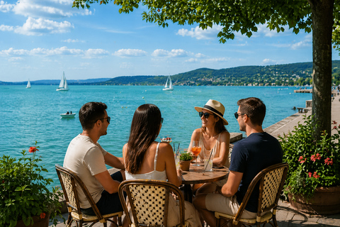 From Budapest: Lake Balaton & Tihany Day Trip with Esztergom