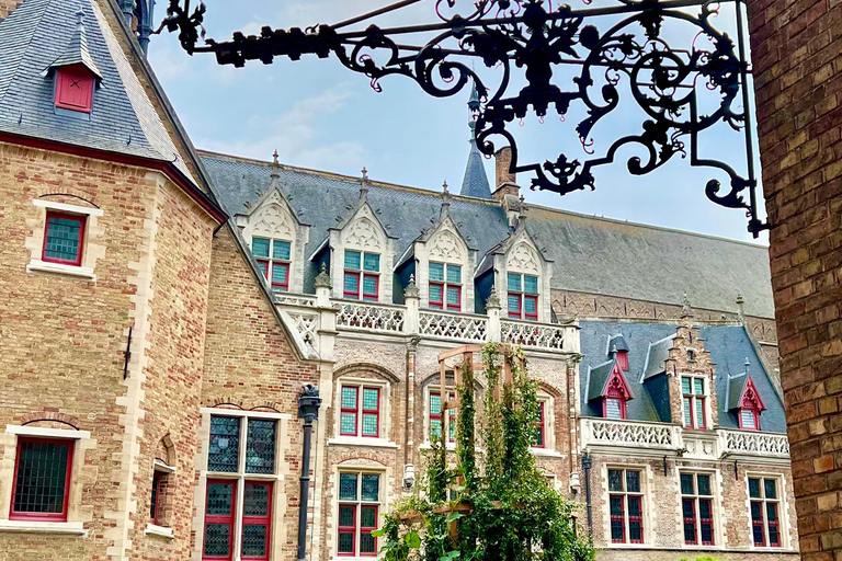 Bruges History Taxi - drive & walk tour (Choose pick up)