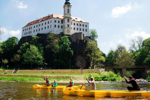 Bad Schandau: Bike and Canoe Tour to Děčín E-bike