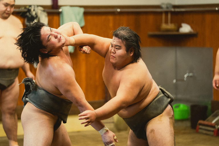 Tokio: Sumo Ochtendtraining in Sumida StadTokio: Sumo Ochtend Oefentour op Sumida