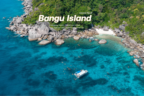 From Phuket or Khaolak : Similan Islands Day Trip Pick Up from Phuket Area (include Transfer from Phuket)