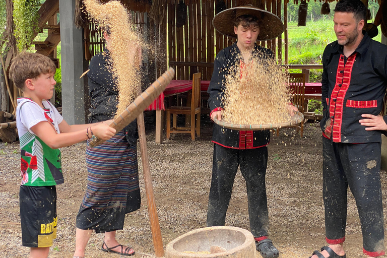 Luang Prabang: Rice Farm, Fishing & Picnic Experience