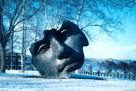 Sapporo: Hill of the Buddha, Lake Toya & Hell Valley Day Tour Only (No Tickets)