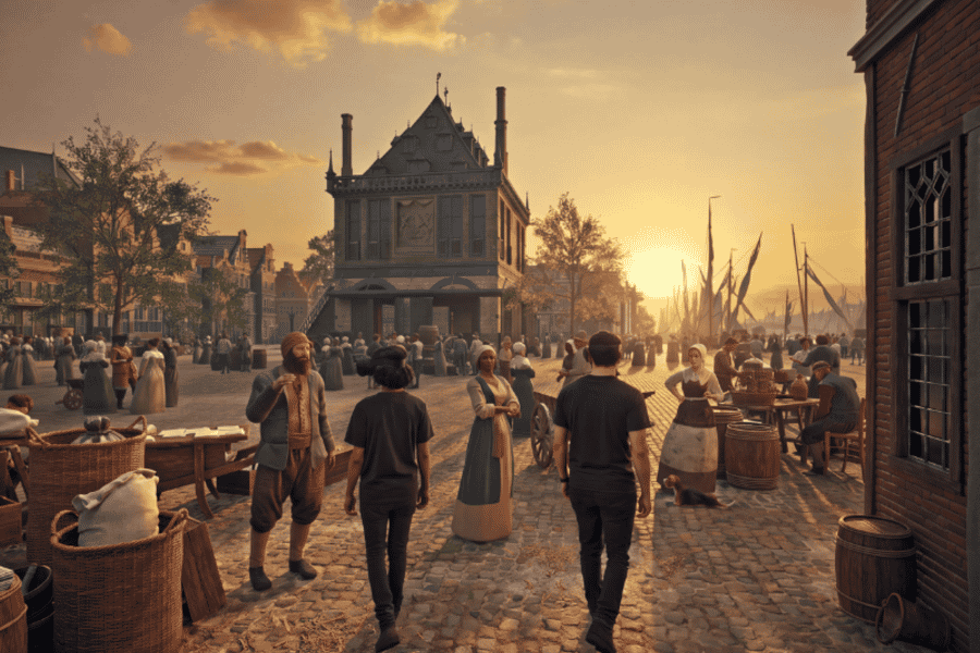 Amsterdam: ENTR Museum – VR-Zeitreise ins Amsterdam von 1652. Foto: GetYourGuide