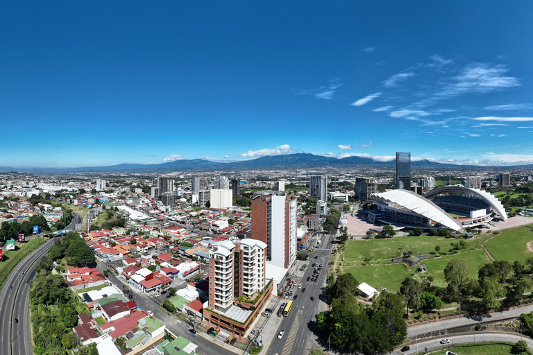 San José: tour privato della città in elicottero