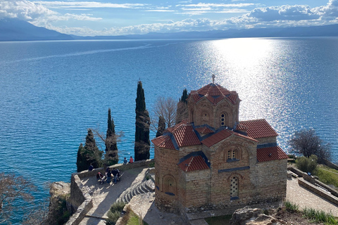 From Tirana : Visit Ohrid , Struga / North Macedonia Private Tour