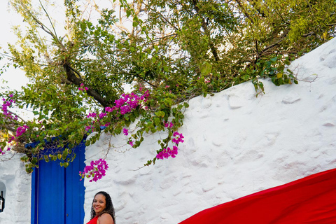 Flying Dress Photoshooting Mykonos