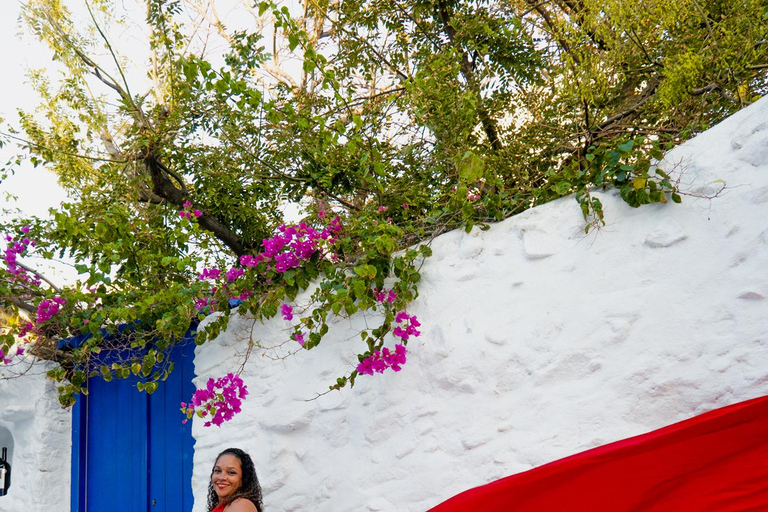 Flying Dress Photoshooting Mykonos