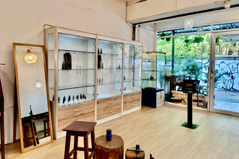 Cours de fabrication de bijoux à Kuta Bali, avec 7 grammes d'argent pur