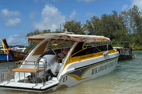 Krabi: Private Luxury Longtail Boat Tour in Krabi free lunch Krabi: Private Luxury Longtail Boat by Hong island