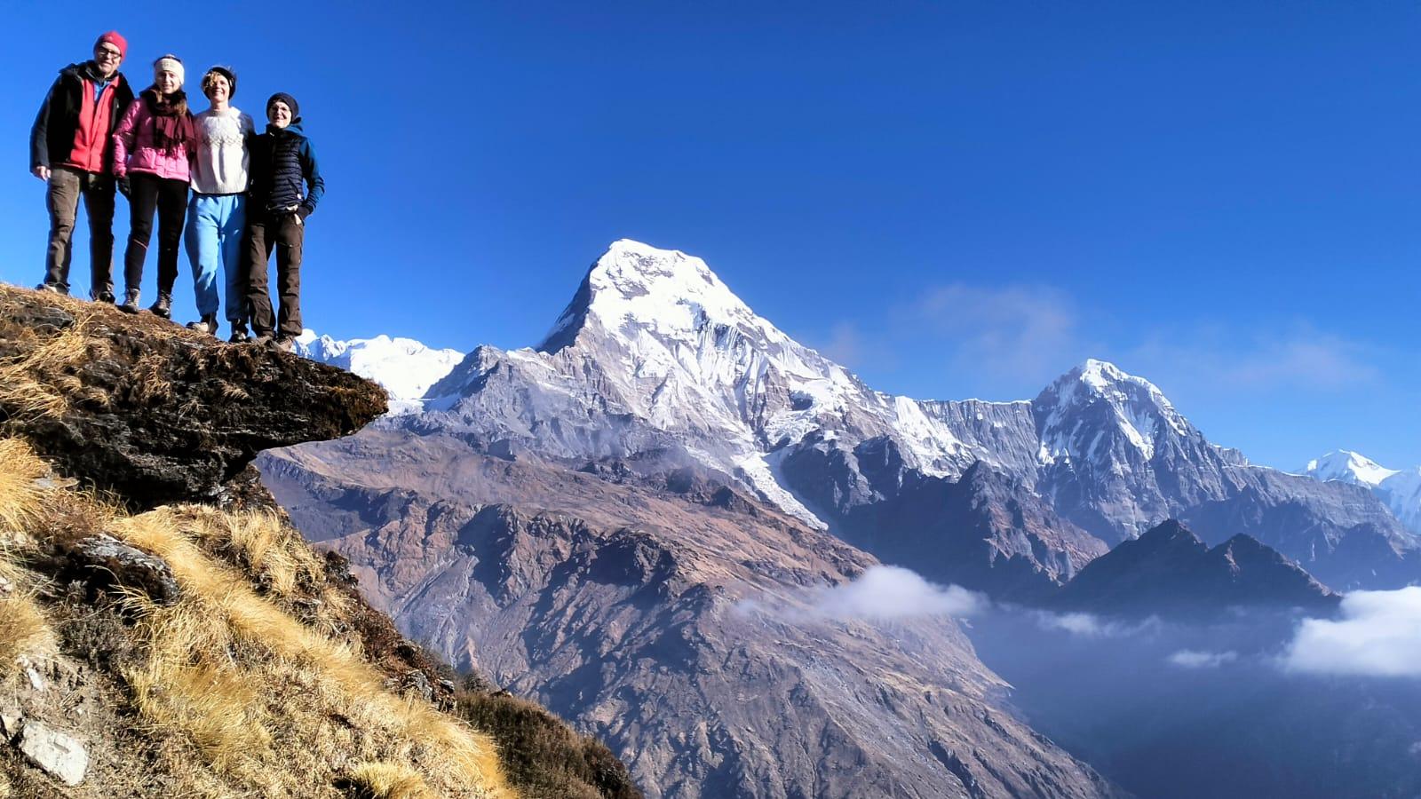 Annapurna-Basislager: 5-tägige geführte Wanderung mit heißer Quelle