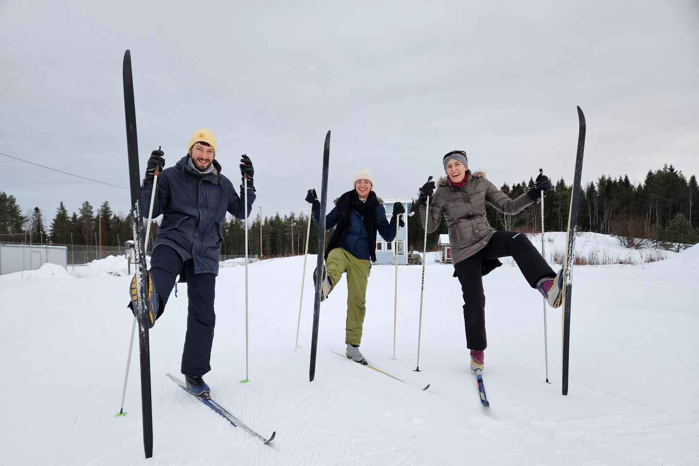 海拉普兰滑雪或雪鞋租赁
