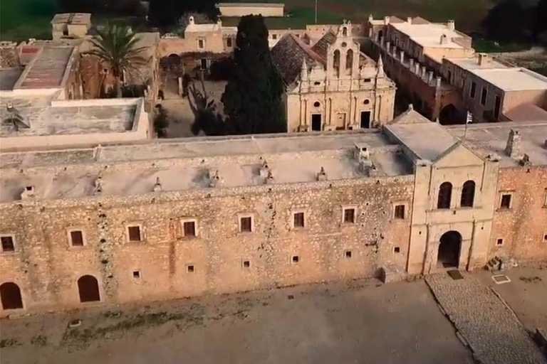 Rethymno : Excursion d&#039;une demi-journée à la grotte de Melidoni et au monastère d&#039;ArkadiDe Panormo, Lavris, Scaleta Stavromenos et Sfakaki