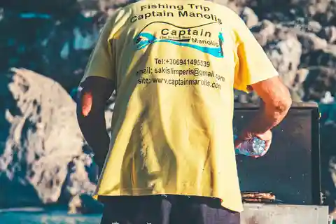 Rhodes: Captain Manolis Fishing Trip with BBQ and Swimming