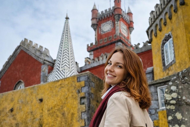From Lisbon: Private Sintra, Peña palace & Regaleira Tour. Exclusive Private Tour Experience