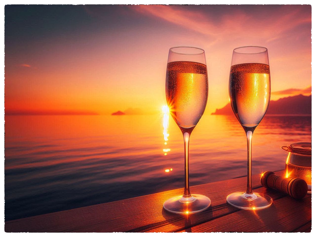 Bootstour bei Sonnenuntergang mit Schwimmen und Aperitif unter den Sternen