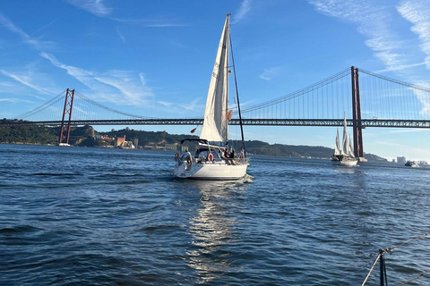 Lissabon: Dag- och solnedgångstur på floden Tagus