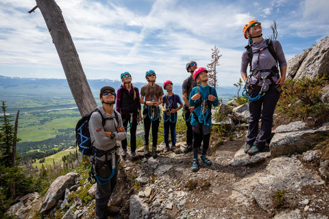Jackson Hole: Via Ferrata Guided Climb Half-Day (3 Hour) Afternoon Guided Via Ferrata Experience