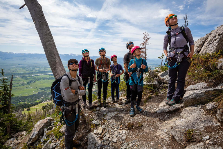 Jackson Hole: Via Ferrata Guided Climb Half-Day (3 Hour) Afternoon Guided Via Ferrata Experience