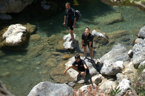 Kourtaliotiko Gorge River Trek with Lunch! Pick-up Avaliable Meeting Point