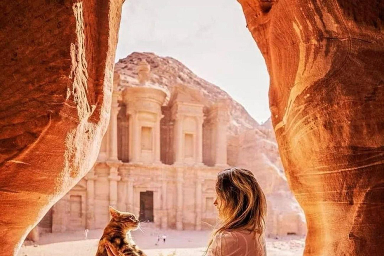 Tour privato di Petra di un giorno intero da Amman