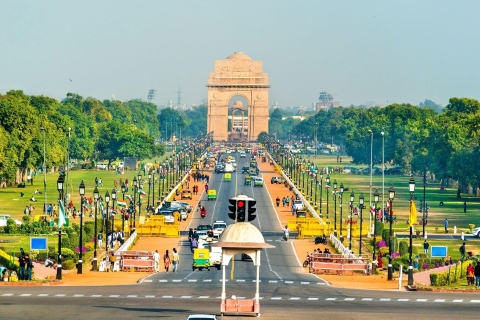 Delhi: Prywatna wycieczka z przewodnikiem po Starym i Nowym DelhiPrywatna wycieczka po mieście z wejściami samochodowymi, przewodnikami i zabytkami