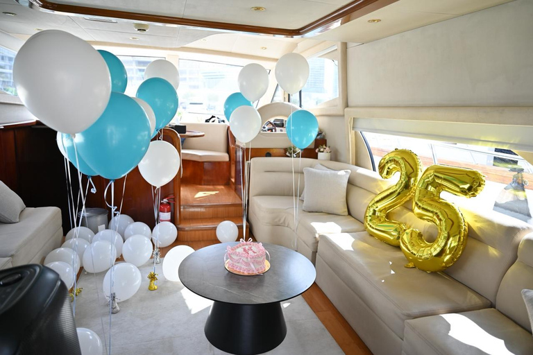 Celebrate Your Birthday in Style on luxury Yacht in Dubai Celebrate Your Birthday in Style on 75 FT Yacht in Dubai
