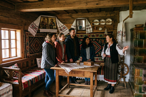 Bucharest Tour: Village Museum, Ceausescu House & Parliament