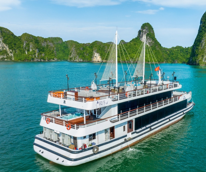 Volledige dagtocht met Iris Cruise Halong Bay