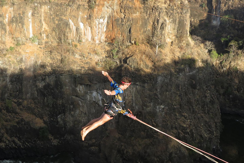 Chutes Victoria : Expérience de balançoire dans les gorges avec transferts