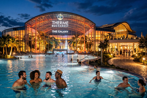 Bucharest: Therme Wellness Transfer - Skip-the-Line Ticket 12 HOURS Therme Bucharest Palm, Galaxy or Elysium & Transfer