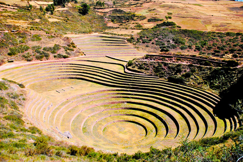 From Cusco: Chinchero, Maras, Moray, Ollantaytambo and PisacSACRED VALLEY + MARAS &amp; MORAY