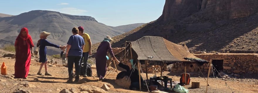 Boumalne Dadès : randonnée au Djebel Saghro et déjeuner nomade
