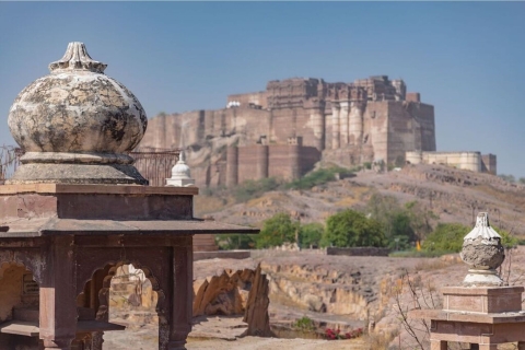 9-daagse Gouden Driehoek India-tour met Jodhpur en JaisalmerTour per auto en chauffeur en gids