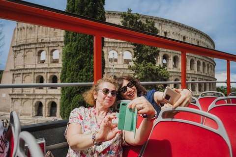 From Civitavecchia: Hop-On Hop-Off Rome Tour & Bus Transfer Rome Transfer Only by bus from Civitavecchia in Italian
