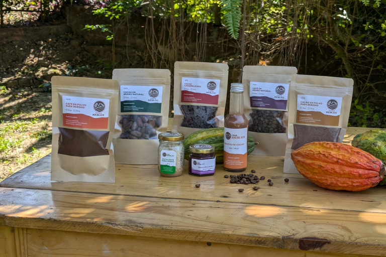 Minca: Hidden Waterfall Adventure and Artisanal Cocoa Workshop Waterfall + cocoa workshop + viewpoint - Departure from Minca