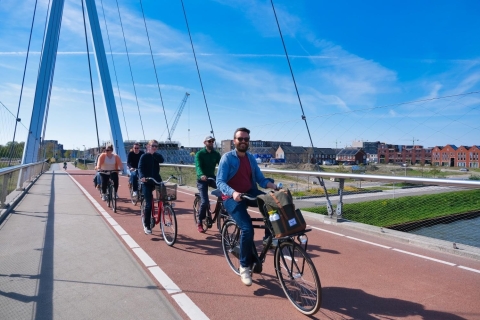 Utrecht : Visite guidée à vélo avec dégustations végétaliennes et 2 boissons