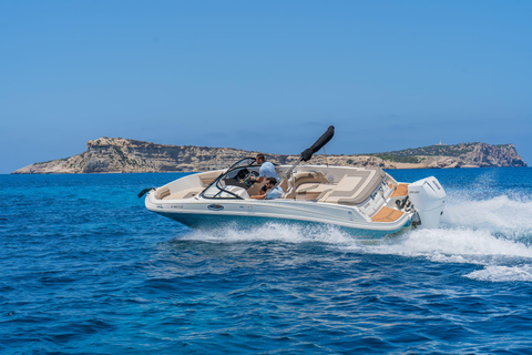 Ibiza: Fun Private Boat with Donut Ride & Snorkeling